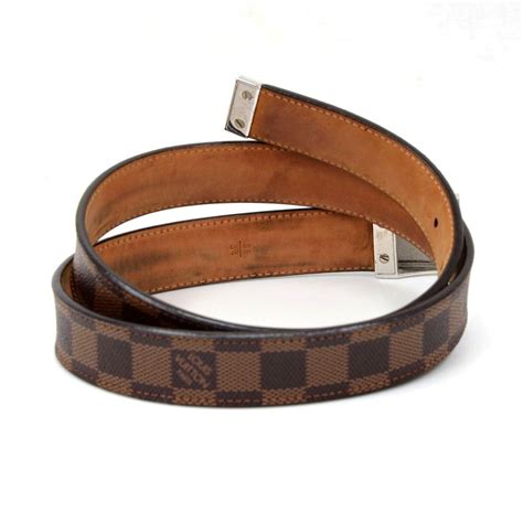 louis vuitton damier canvas belt